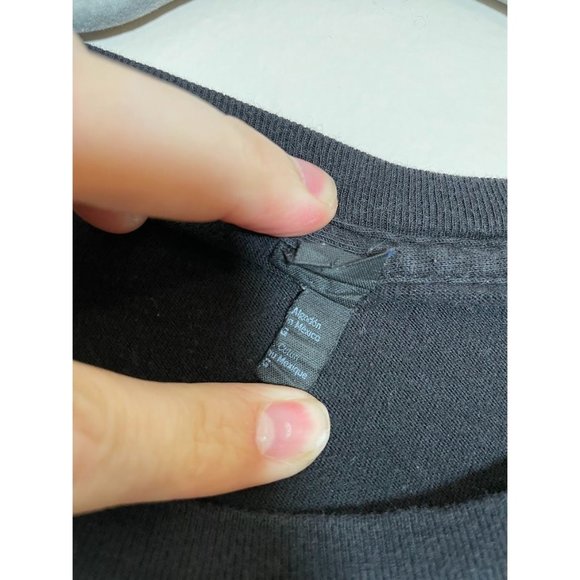 Classic Nirvana Smiley Face Black Short Sleeved T Shirt - Picture 5 of 9